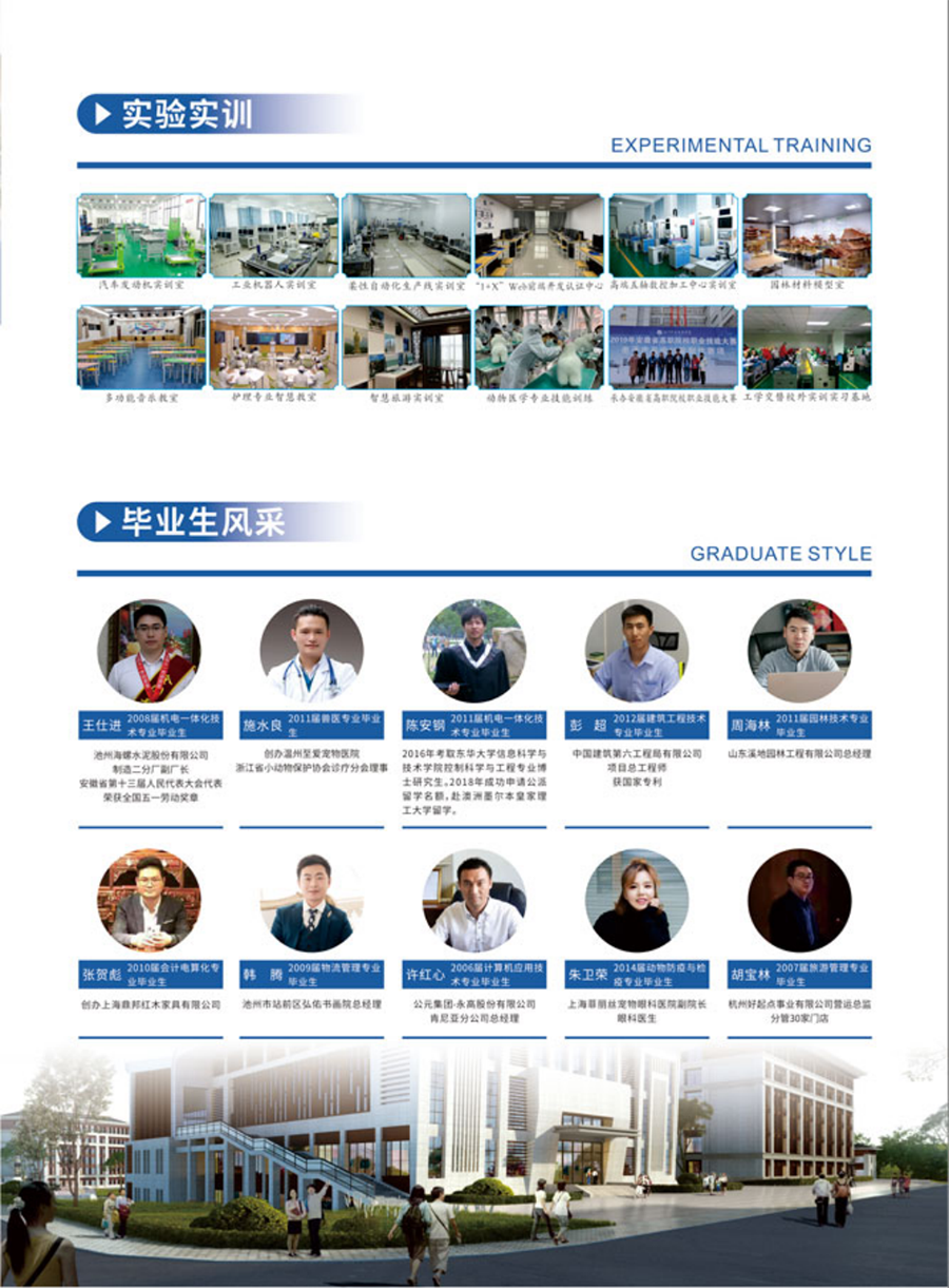 池州職業(yè)技術(shù)學院－2024年分類考試招生簡章