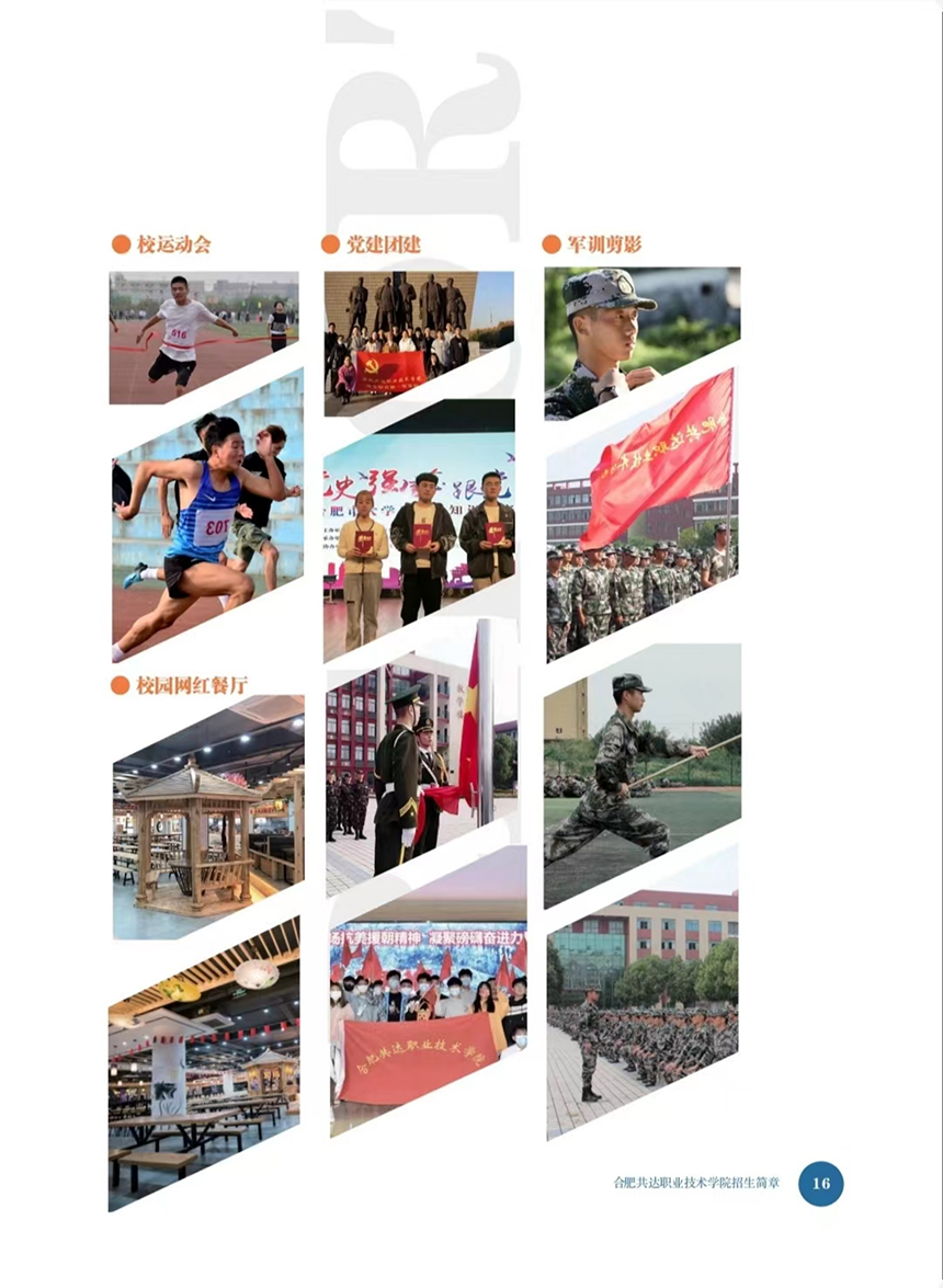 合肥共達職業(yè)技術(shù)學院－2023年秋季普通高考招生宣傳冊