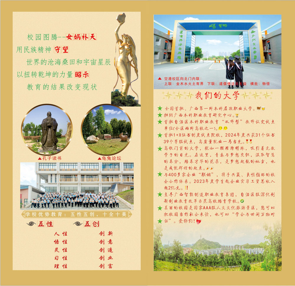 廣西城市職業(yè)大學－2025年招生簡章